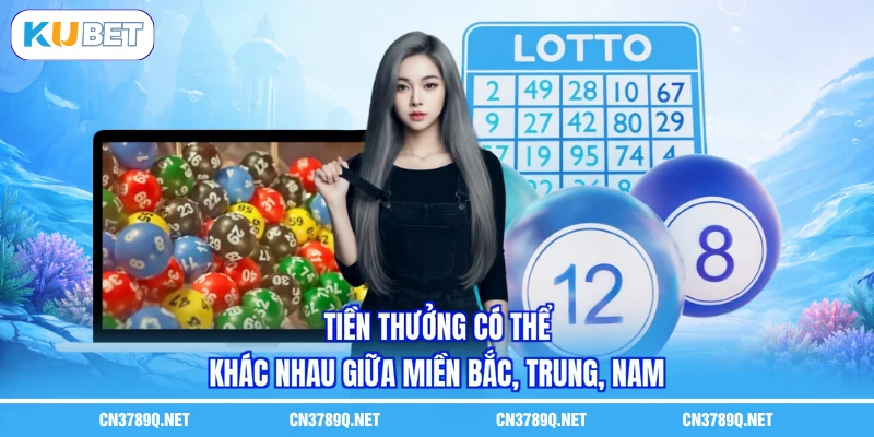 Tiền thưởng có thể khác nhau giữa miền Bắc, Trung, Nam Tiền thưởng có thể khác nhau giữa miền Bắc, Trung, Nam